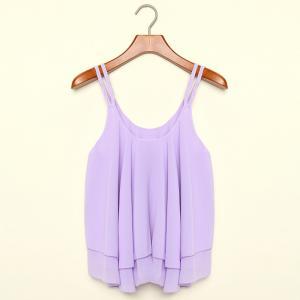 Chiffon Tank Top ELE0010