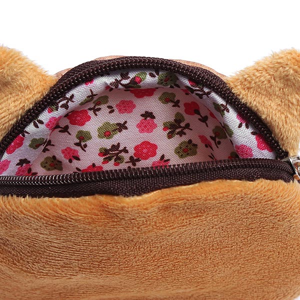 Cute Cat Head Purse Coins Bag on Luulla